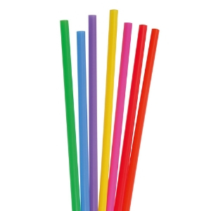 Pailles plastique, pailles à milk shake, pailles à smoothies - Mondo Déco