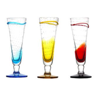 Coupes liégeois - coupes artisanale pour vos glaces, desserts et sorbets, cocktail - Fabrication artisanale, soufflé à la bouche, pièces unique Mondo Déco entreprise française