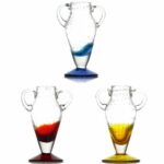 Verres Amphore – Lot de 4 – H.18 cm Ø.6 cm 38 cl