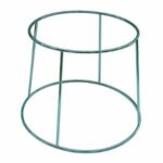 Support Acier Chromé – Lot de 1 – H. 19 cm Ø25 cm