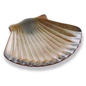 Assiettes St Jacques, assiette originale de présentation en forme de coquillage Saint Jacques - Mondo Déco