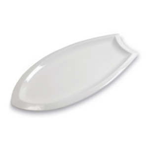 Assiettes Thalassa PM plates, céramique blanche, grès - petit modèle - Mondo Déco, entreprise française