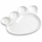 Assiettes Patte d&rsquo;Ours – Lot de 5 – 33 x 28 cm