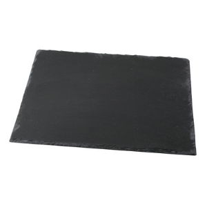Ardoises Rectangle grand modèle, assiette de présentation en ardoise - Mondo Déco