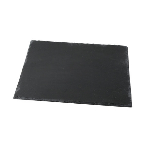 Ardoise Rectangle, assiette en ardoise, assiette de présentation - Mondo Déco
