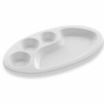 Assiettes Palette PM – Lot de 4 – 41 x 23 cm