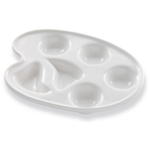 Palette de Peintre, assiette compartimentée, saucier - Mondo Déco