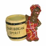 Porte-verre Caribbean Spirit – lot de 1 – H.16 cm Ø8 cm