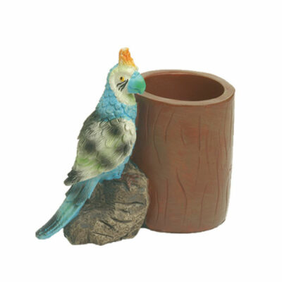 Mini porte-verres perruche - décoration cocktail - mondo déco