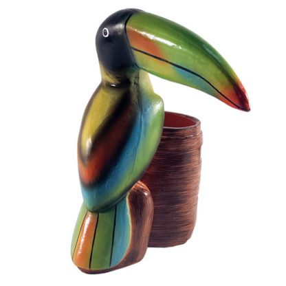 Porte-verre Toucan - décoration cocktail - mondo déco