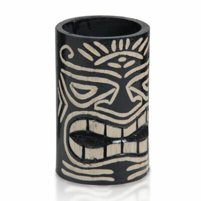 Porte-verres Tiki black - déco cocktail - mondo déco