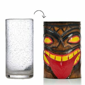 Porte-verre Tikilang -lot de 1- H.15 cm Ø8 cm