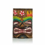 Porte-verre Tiki Fleur -lot de 1- H. 15 cm Ø8 cm