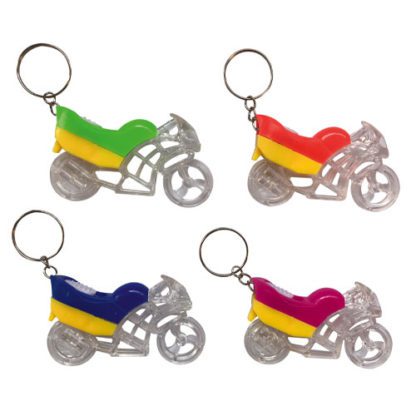 porte-clés motos lumineuses - mondo déco