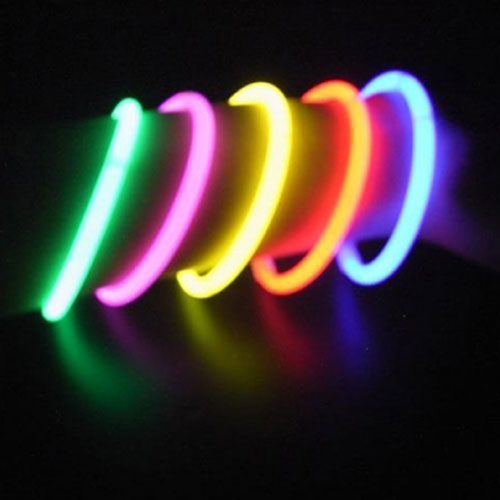 Bracelets Fluorescents Lumineux Glow, Bâtons Lumineux Fluorescents
