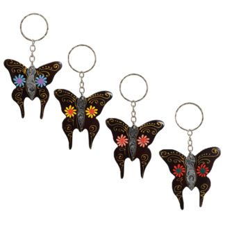 Porte-clés Papillon - Décors Glaces et Cocktails - Mondo Déco