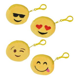 Porte-monnaie Doudouille - Porte-monaie Emoji, smiley - Décoration Glaces et Cocktails - Mondo Déco