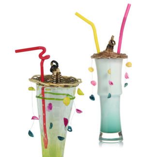 Chapeau Coquillages - Décors pour glaces et cocktails - mondo déco