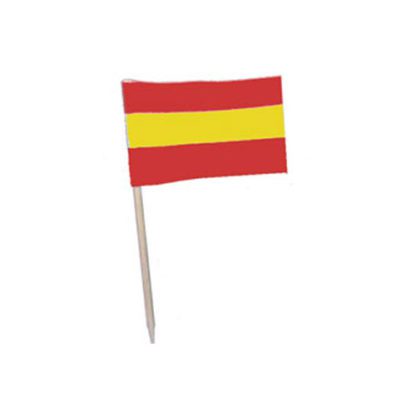 Drapeaux Espagne - Drapeaux Espagnols - Décors pour glaces et cocktails - mondo déco