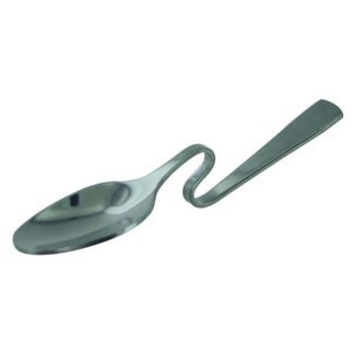 Cuillères Inox GM - manche zigzag - cuilleron ovale - Longueur 12 cm - mondo déco entreprise française