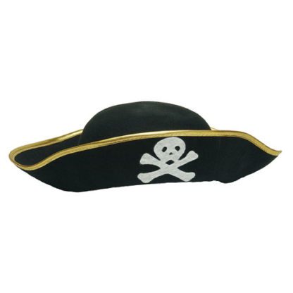 Tricorne, chapeau de pirate taille adulte - mondo déco