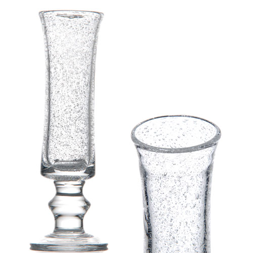 Verres à cocktail bulles