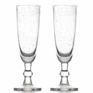 Verres Alaska Bullés H.23,5 cm Ø7 cm 32 cl x6
