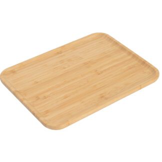 Plateaux Bambou GM en bois naturel, bord relevés. Forme rectangulaire, rectangle, Mondo Déco, entreprise française