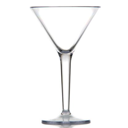 Verre Cocktail Polycarbonate - verre à pied style verre à Martini - Mondo Déco entreprise française