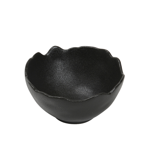 Petits Bols Noirs H4,6 cm Ø9,6 cm x6 - Assiette & récipient - Mondo Déco