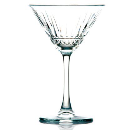 Verres Scandale : verre à cocktail style vintage - Référence : 5556 4 pièces : 240 gr/pièce Dimensions : H. 17,2 | Ø 11,6 cm Contenance : 22 cl Matière : Verre Couleur : Transparent Collection Clear Passable en lave-vaisselle - Mondo Déco entreprise française