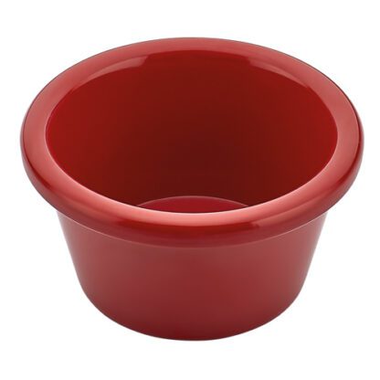 Pots à sauce Rouges GM - mélamine - rond - Mondo Déco entreprise française