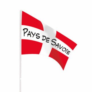 Drapeaux pays de Savoie : 250 pièces Sur pique plastique Dimensions hors pique : 16x10 cm Couleur : blanc et rouge Matière : plastique Référence : 816F Décoration glaces et cocktails - Mondo Déco entreprise française