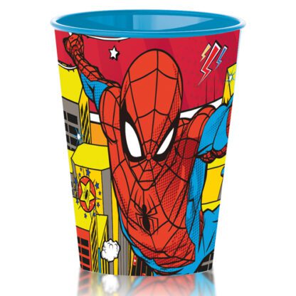 Gobelets Spiderman : Cadeau idéal pour un menu enfant ! 24 pièces Dimensions : H. 9,7 cm - Ø 7,5 cm Contenance : 26 cl Couleur : multicolore Matière : plastique Référence : 5335 Compatible lave-vaisselle - Mondo Déco entreprise française