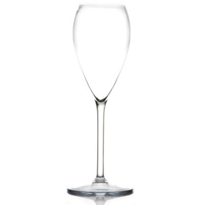 Flûtes Tritan : Idéal pour vos soirées les plus festives ! 6 pièces Dimensions : H.20,9 cm - Ø 5,3 cm Contenance : 20 cl Couleur : transparent Matière : plastique résistant Référence : 5615 Incompatible lave-vaisselle - Mondo Déco entreprise française