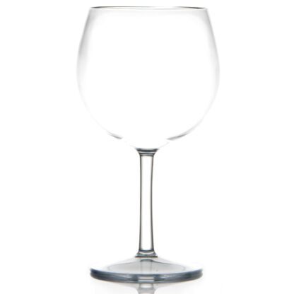 Verres ballon Tritan : Idéal pour vos soirées les plus festives ! 9 pièces Dimensions : H.17,5 cm - Ø 8 cm Contenance : 45 cl Couleur : transparent Matière :  Tritan, plastique résistant Référence : 5616 Incompatible lave-vaisselle - Mondo Déco entreprise française