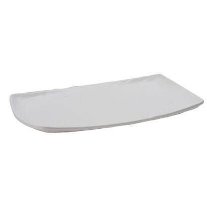 Plateaux mélamine blancs fini mat / Plateaux mélamine blancs GM / Assiettes légères, service facilité ! 6 pièces Dimensions : 33 x 20 cm Couleur : blanc Fini mat Matière : mélamine Référence : 5662 Assiette plate Compatible lave-vaisselle Incompatible micro-ondes - Mondo Deco entreprise française