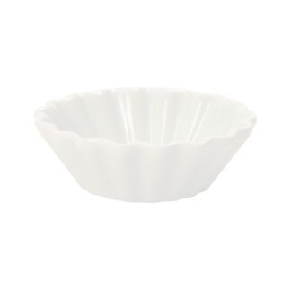 mini coupelle tartelette : Référence : 5697 6 pièces Dimensions : H. 2,5 cm | Ø 7 cm Contenance : 5 cl Couleur : Blanche Compatible lave-vaisselle Mondo Déco entreprise française
