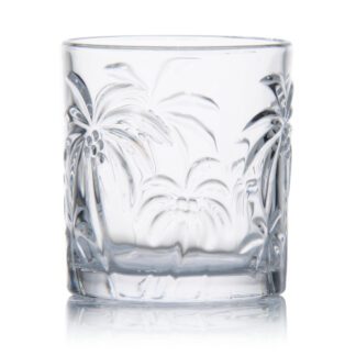 Verre Palmier PM : Référence : 5737 6 pièces Dimensions : H. 9,3 cm | Ø 8,5 cm Contenance : 31 cl Matière : Verre Couleur : Transparent Collection Clear Passable en lave-vaisselle- mondo deco entreprise française