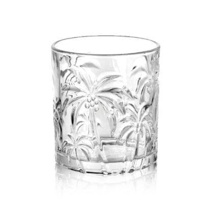 Verre Palmier PM : Référence : 5737 6 pièces Dimensions : H. 9,3 cm | Ø 8,5 cm Contenance : 31 cl Matière : Verre Couleur : Transparent Collection Clear Passable en lave-vaisselle- mondo deco entreprise française