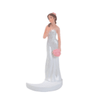 figurines mariés interchangeables : Composez votre couple de mariés à votre image ! Figurine décorative (vendue à l'unité) 1 pièce Dimensions : H.15 cm Référence : selon modèle choisi Matière : plastique Couleur : blanc, noir