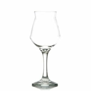 Descriptif des Verres à Vin Sommelier : Référence : 5220 6 pièces Dimensions : H.21,5 cm Ø 6,5 cm Contenance : 42 cl Matière : Verre Couleur : Transparent Compatible lave-vaisselle