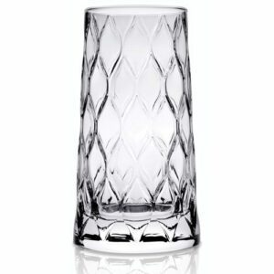 Descriptif des Verres New Rihanna PM : Référence : 5562 6 pièces Dimensions : H.14 cm Ø 5,9 cm Contenance : 35 cl Matière : Verre Couleur : Transparent Compatible lave-vaisselle