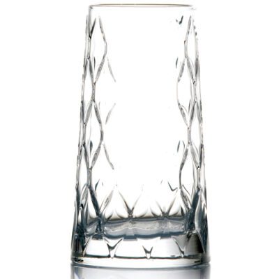 Descriptif des Verres New Rihanna GM : Référence : 5611 6 pièces Dimensions : H.15 cm Ø 6,4 cm Contenance : 45 cl Matière : Verre Couleur : Transparent Compatible lave-vaisselle