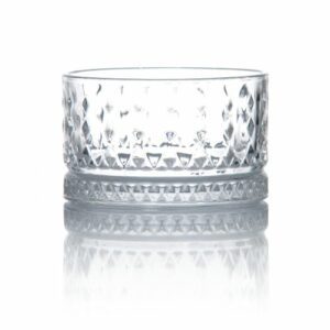 Descriptif des Verrines Select 1 : Référence : 5726 6 pièces Dimensions : H.5,4 cm Ø 9 cm Contenance : 22 cl Matière : Verre Couleur : Transparent Compatible lave-vaisselle
