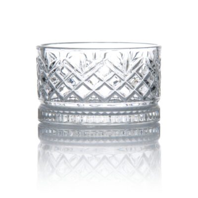 Descriptif des Verrines Select 2 : Référence : 5727 6 pièces Dimensions : H.5,4 cm Ø 9 cm Contenance : 22 cl Matière : Verre Couleur : Transparent Compatible lave-vaisselle