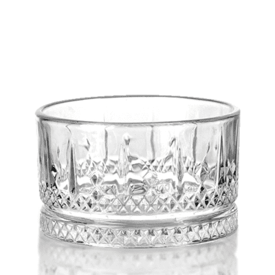 Descriptif des Verrines Select 4 : Référence : 5729 6 pièces Dimensions : H.5,4 cm Ø 9 cm Contenance : 22 cl Matière : Verre Couleur : Transparent Compatible lave-vaisselle