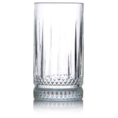 Descriptif des Verres Select GM3 : Référence : 5735 6 pièces Dimensions : H.14,8 cm Ø 7,6 cm Contenance : 46 cl Matière : Verre Couleur : Transparent Compatible lave-vaisselle