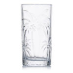 Verres Palmier hauts – Lot de 6 verres – H.14,8 cm Ø 7,5 cm 39 cl
