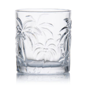 Verres Palmier bas – Lot de 6 verres – H.9,3 cm Ø 8,5 cm 31,5 cl